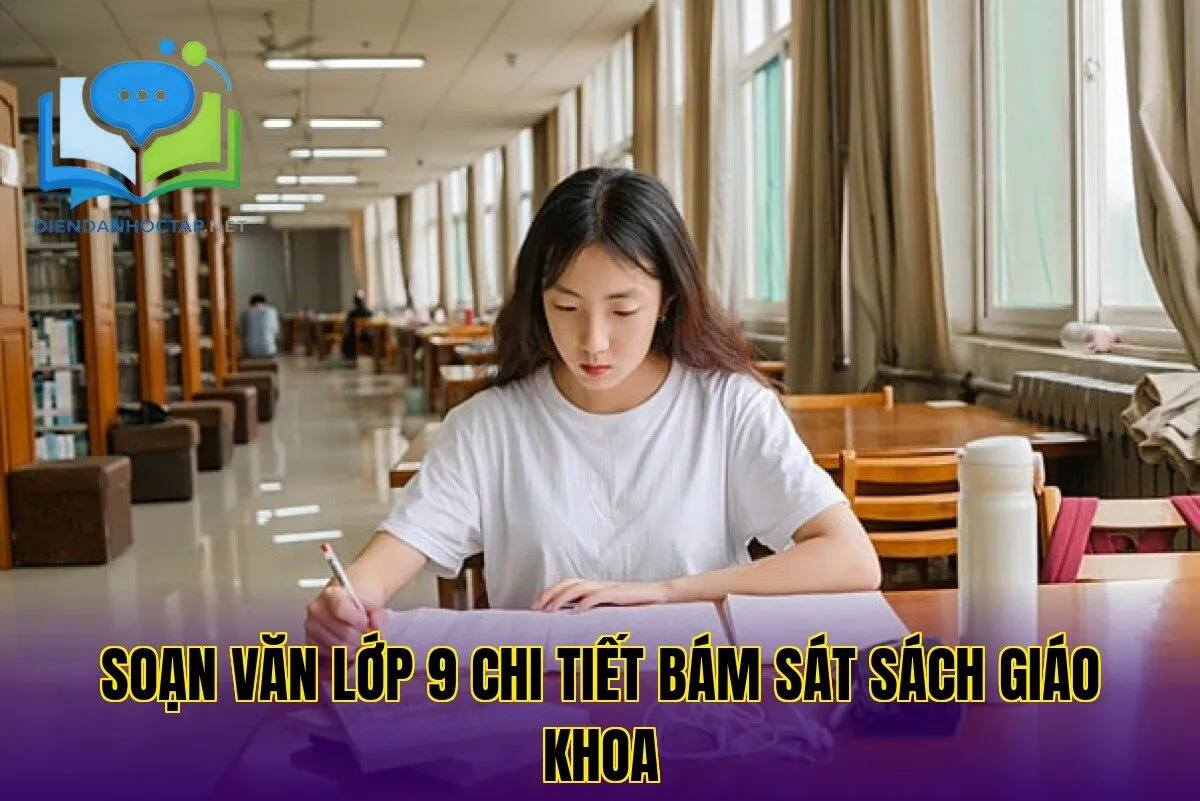 Soạn văn lớp 9 chi tiết bám sát sách giáo khoa