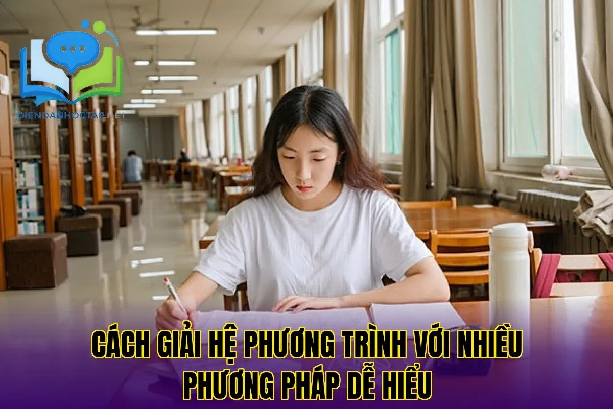 Cách giải hệ phương trình với nhiều phương pháp dễ hiểu
