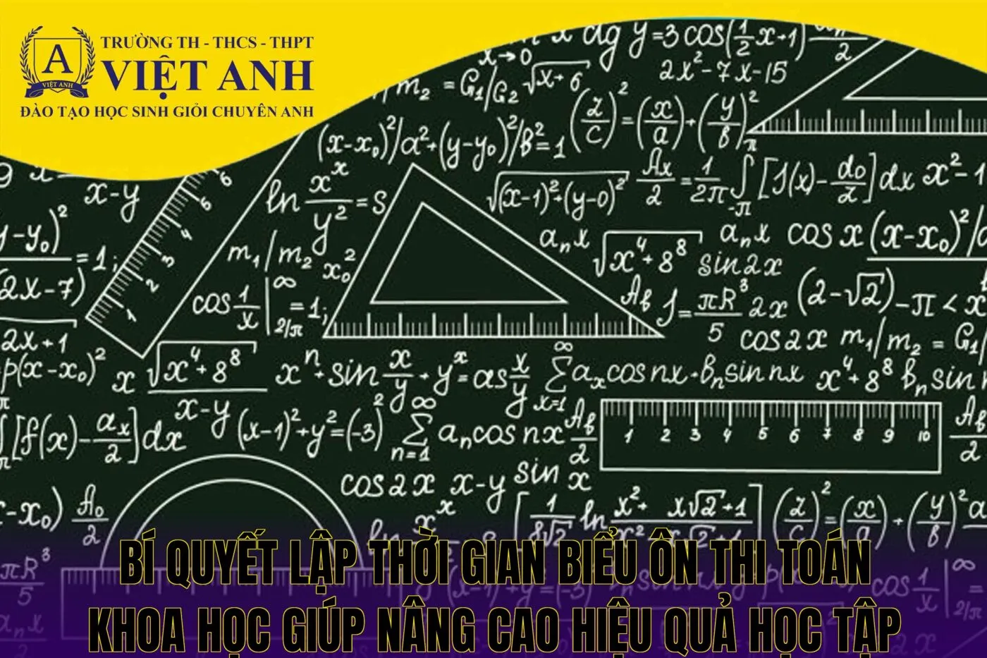 bí quyết lập thời gian biểu ôn thi toán khoa học giúp nâng cao hiệu quả học tập