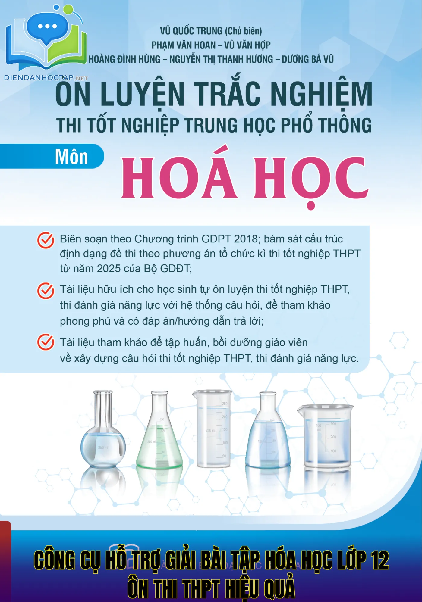 Công cụ hỗ trợ giải bài tập hóa học lớp 12 ôn thi THPT hiệu quả