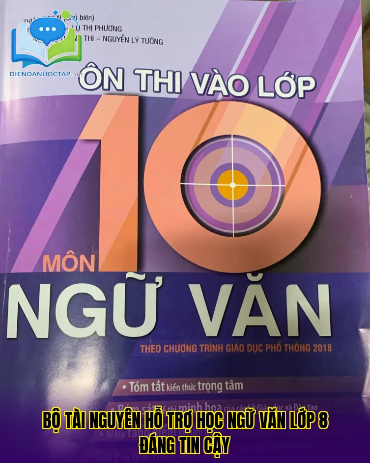 Bộ tài nguyên hỗ trợ học ngữ văn lớp 8 đáng tin cậy
