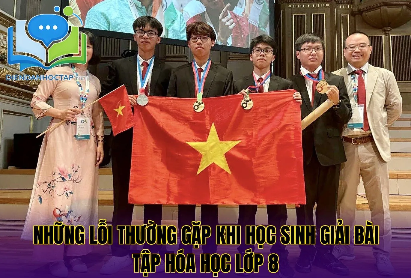 Những lỗi thường gặp khi học sinh giải bài tập hóa học lớp 8