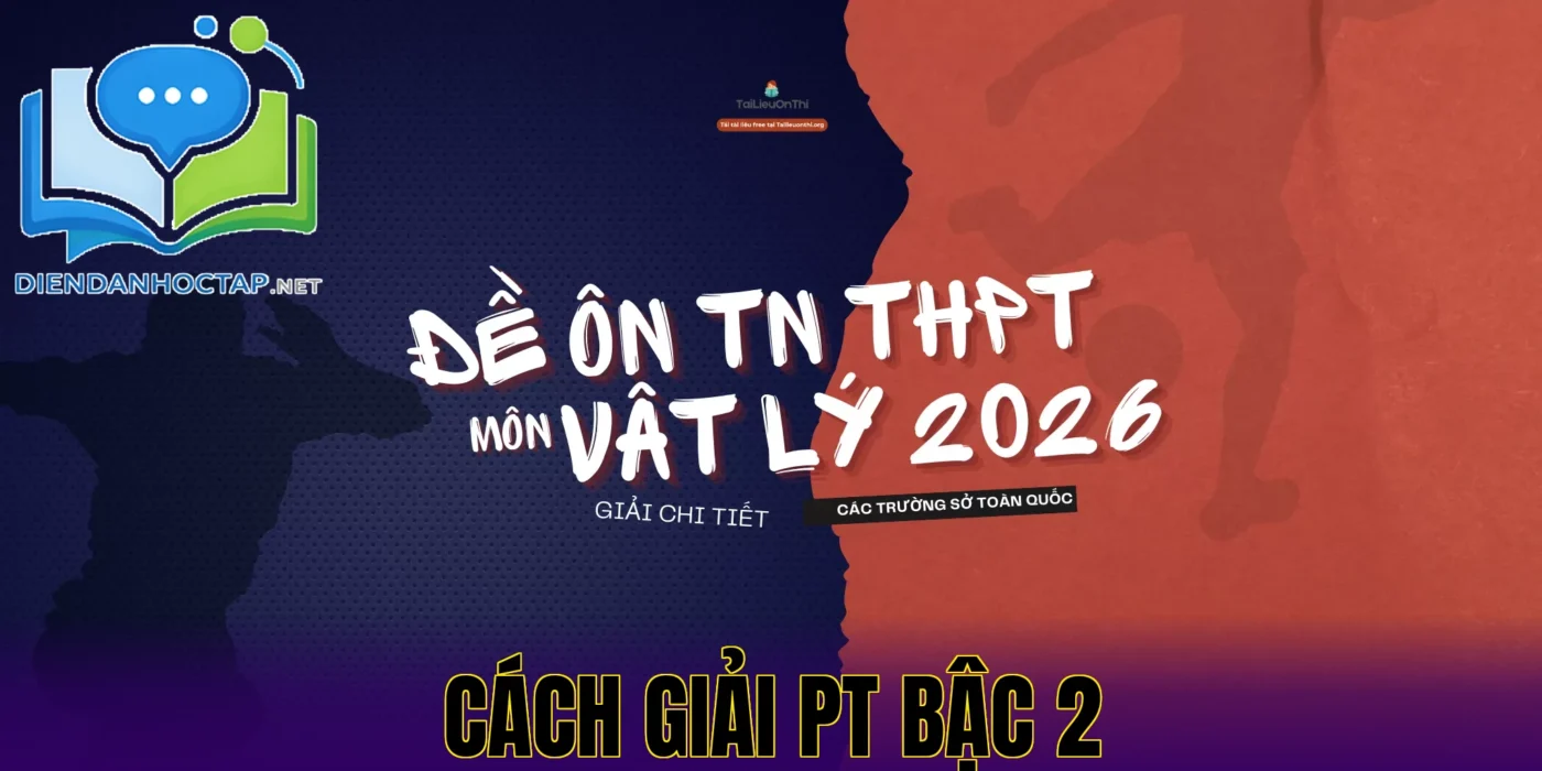 Cách Giải PT Bậc 2