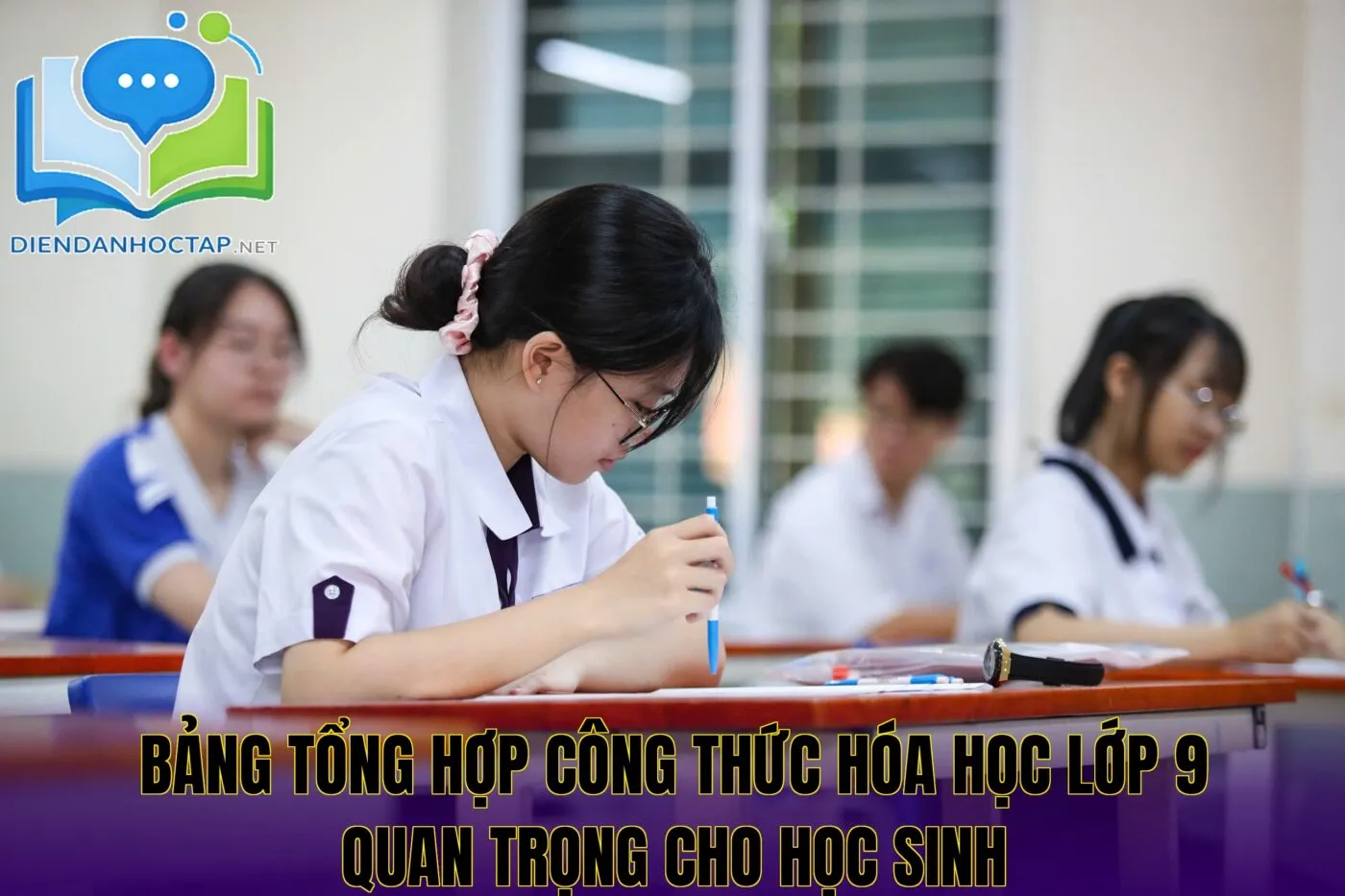 Bảng tổng hợp công thức hóa học lớp 9 quan trọng cho học sinh