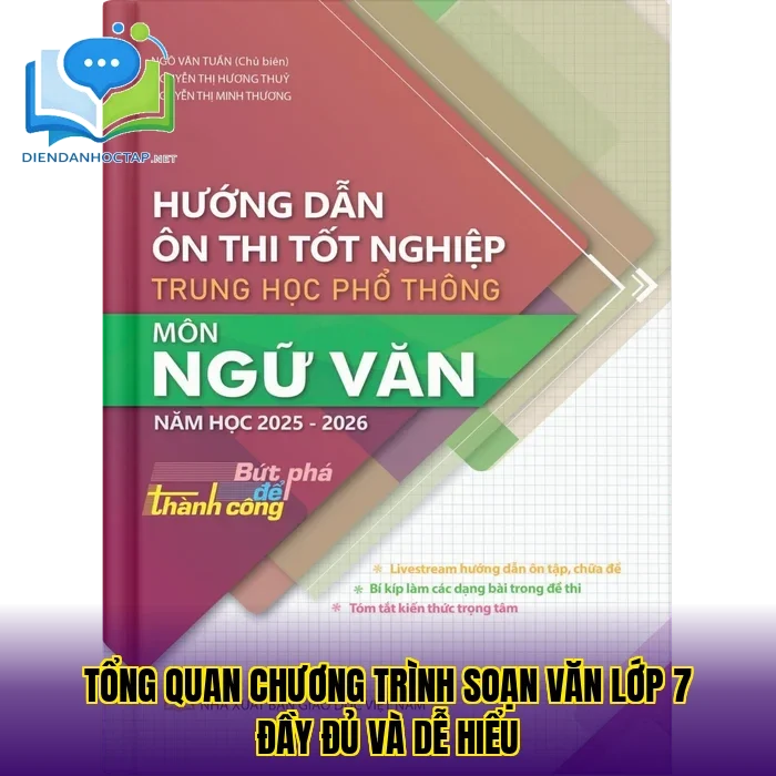 Tổng quan chương trình soạn văn lớp 7 đầy đủ và dễ hiểu