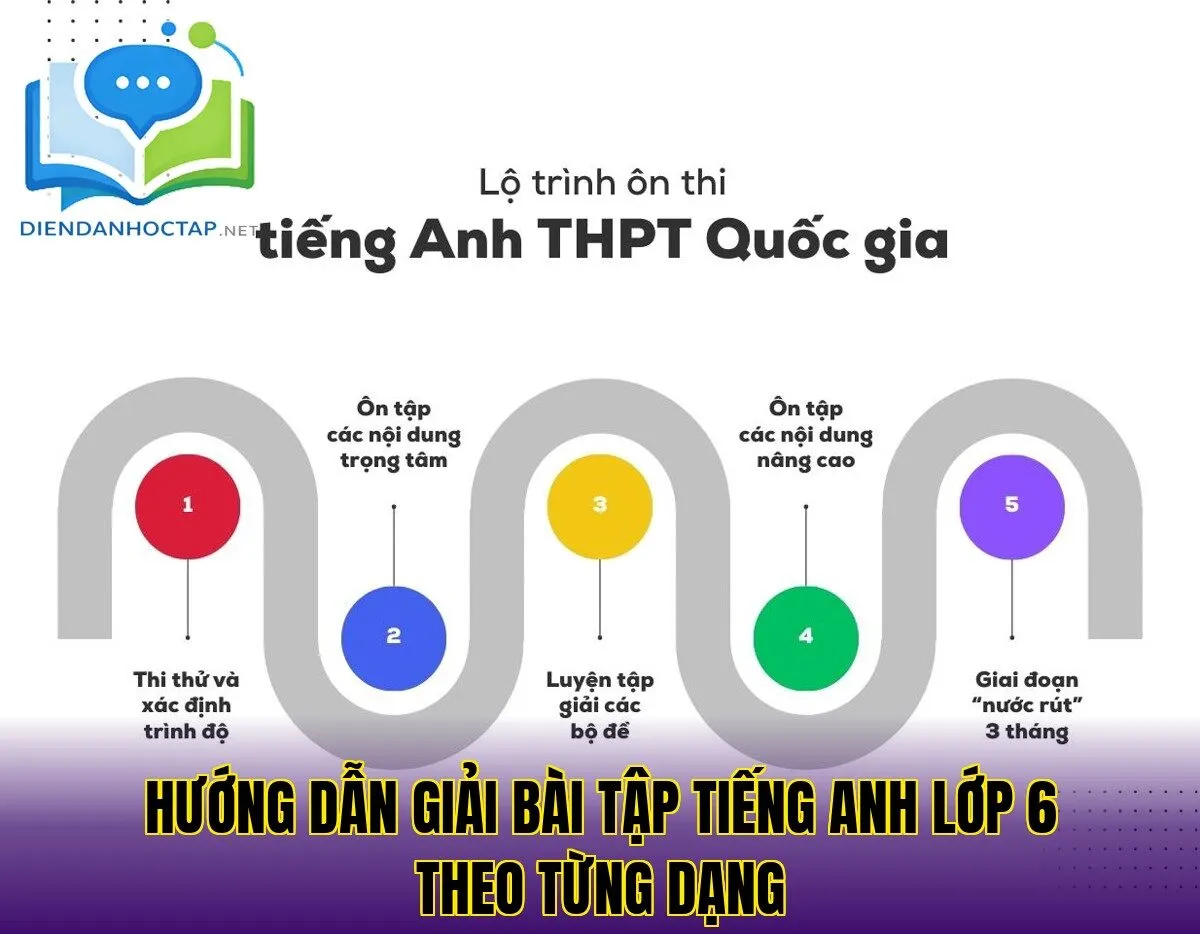 Hướng dẫn giải bài tập tiếng Anh lớp 6 theo từng dạng