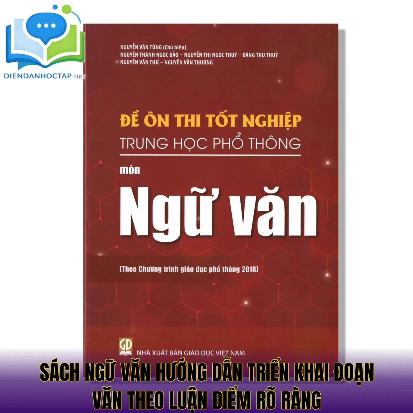 Sách ngữ văn hướng dẫn triển khai đoạn văn theo luận điểm rõ ràng
