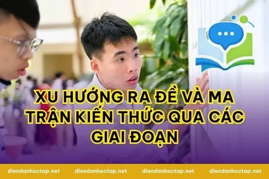 Xu hướng ra đề và ma trận kiến thức qua các giai đoạn